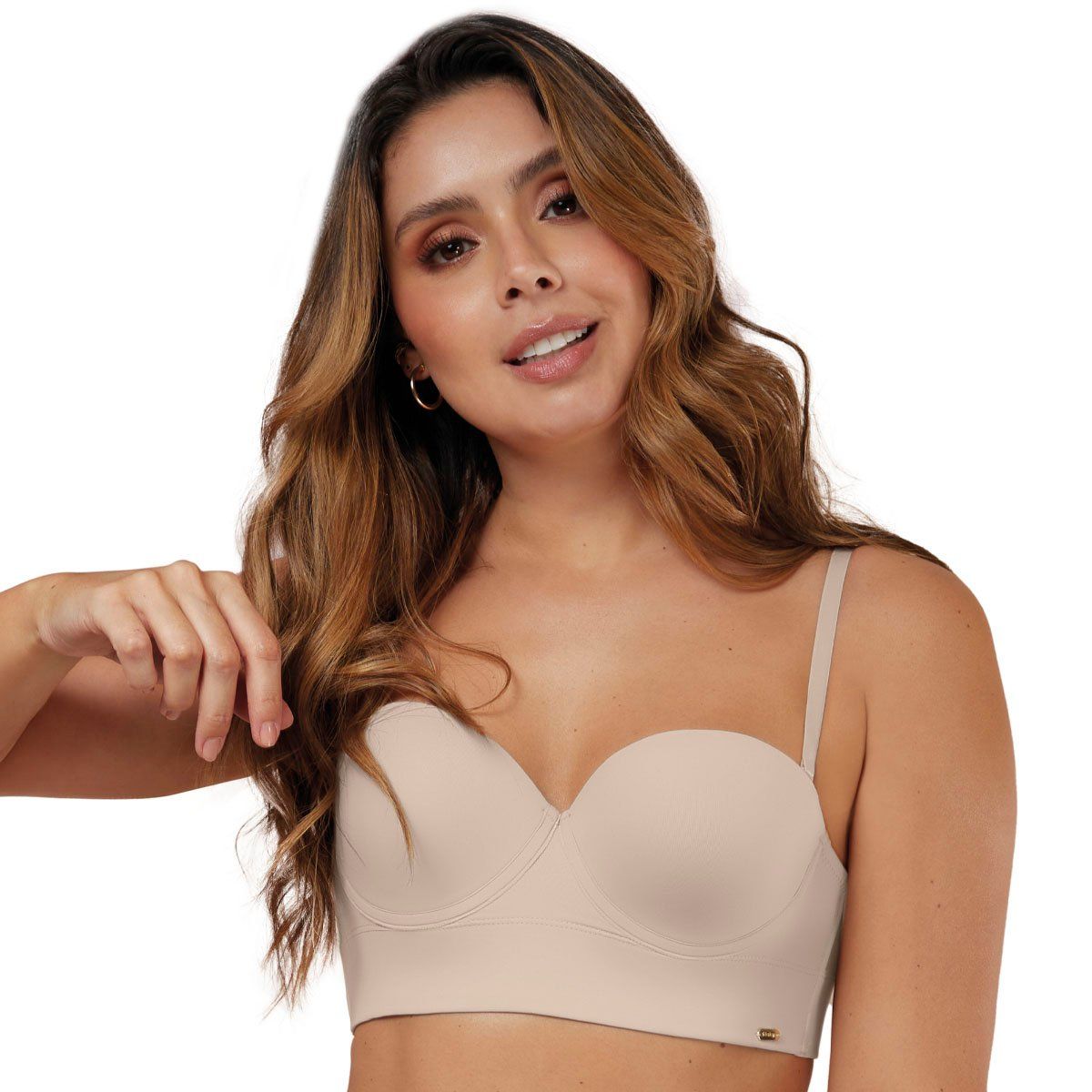 HABY - Brasier Strapless Espalda Ancha Haby