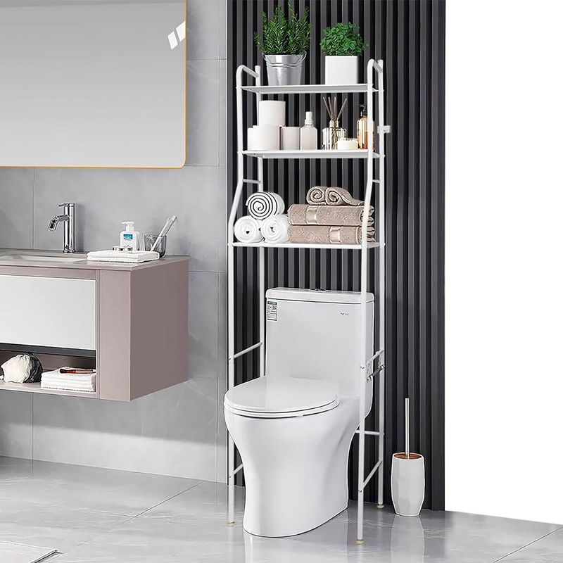 COMPRALOENCASA COM - Organizador de Baño Estante Para Inodoro Ahorra Espacio 8813