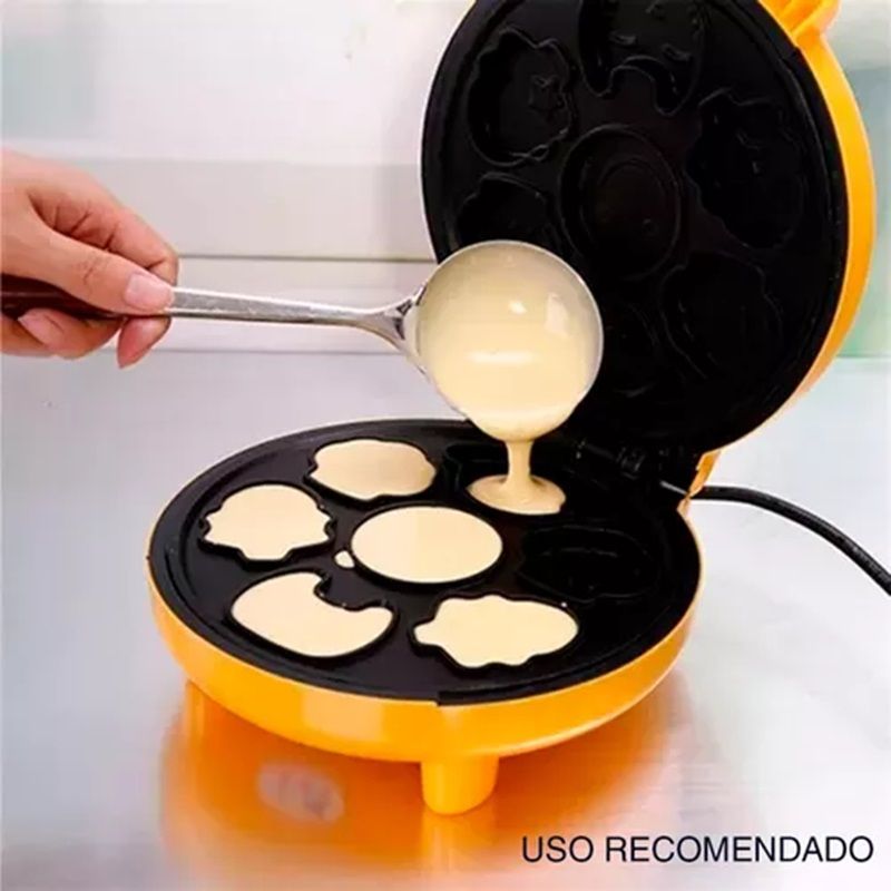 GENERICO - Mini Waflera Eléctrica Con Forma De Animalitos