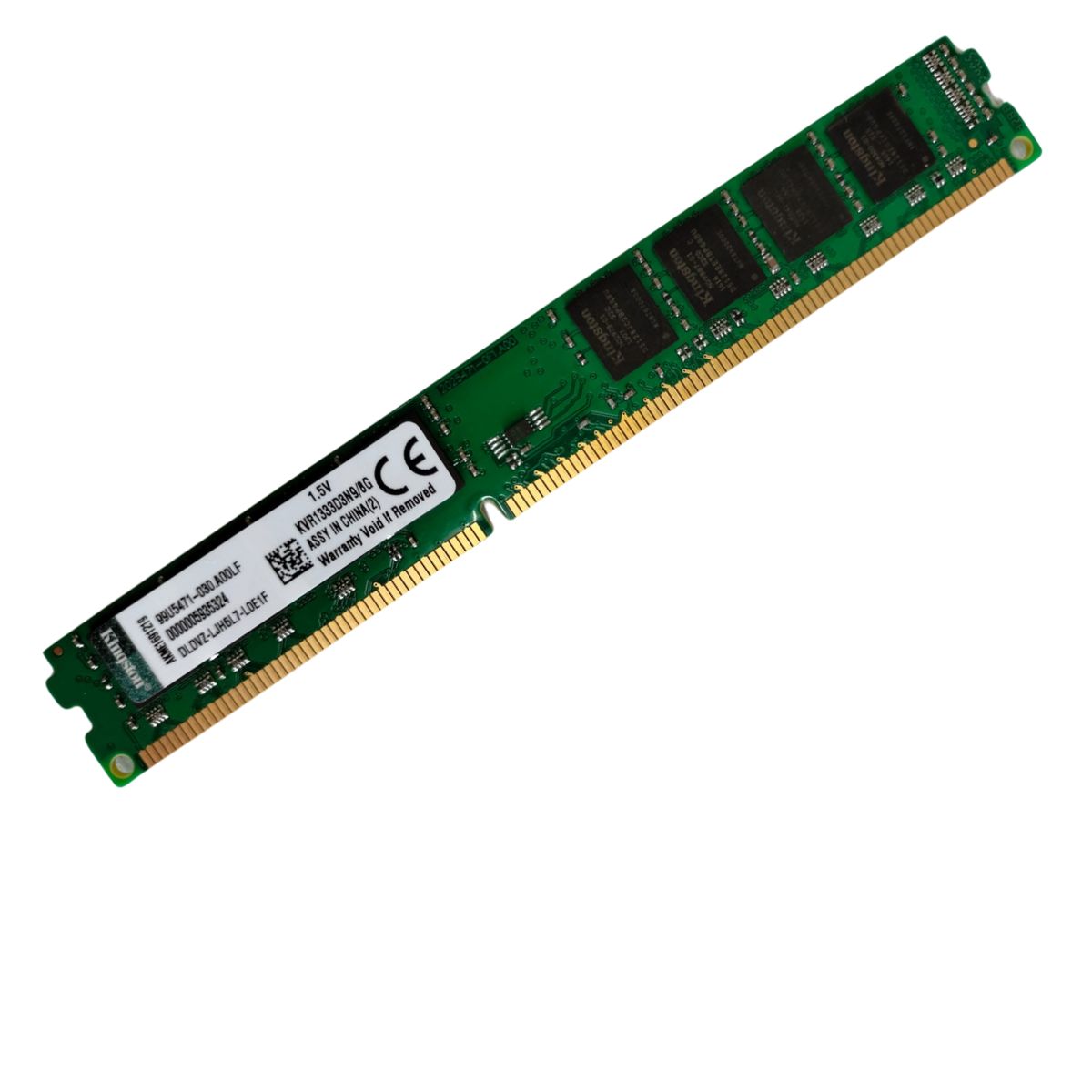 KINGSTON - Memoria Ram Ddr3 8gb 1333mhz Kingston Pc3-10600 Para Pc