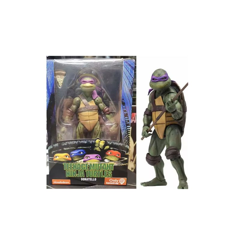 GENERICO - Neca Tortugas Ninja Figura Muñeco Donatello Coleccionable