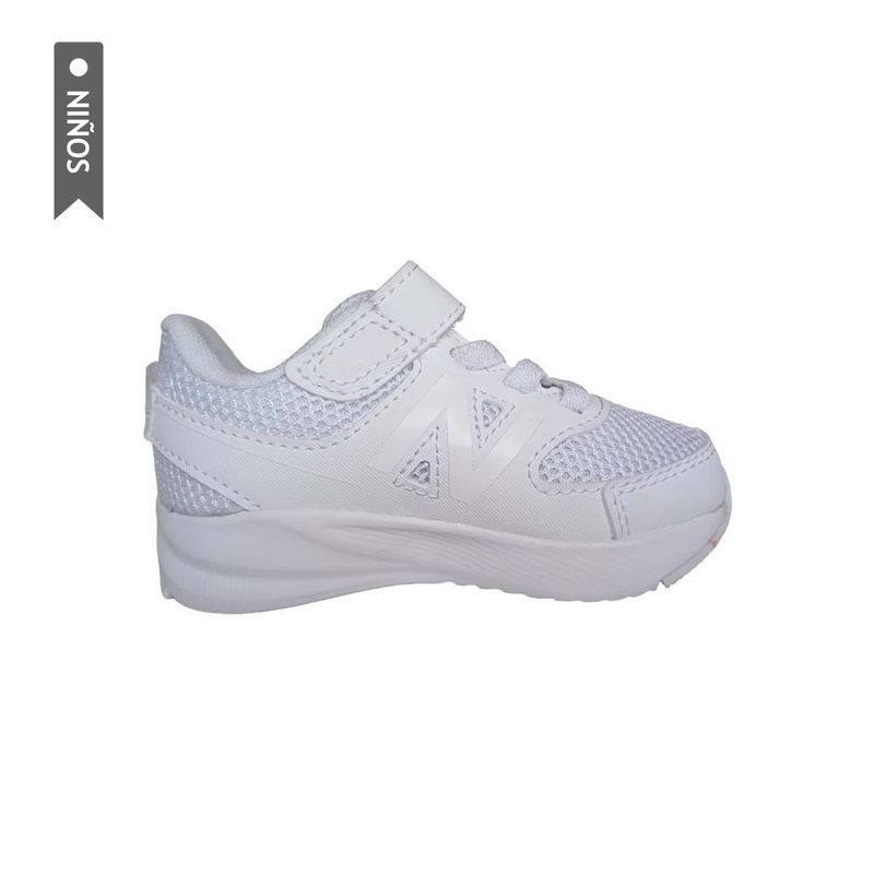 NEW BALANCE - Tenis New Balance 570 Niño-Blanco