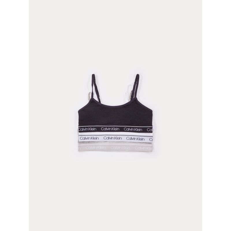 CALVIN KLEIN - Paquete de 3 bralettes classic para niña multicolor Calvin Klein