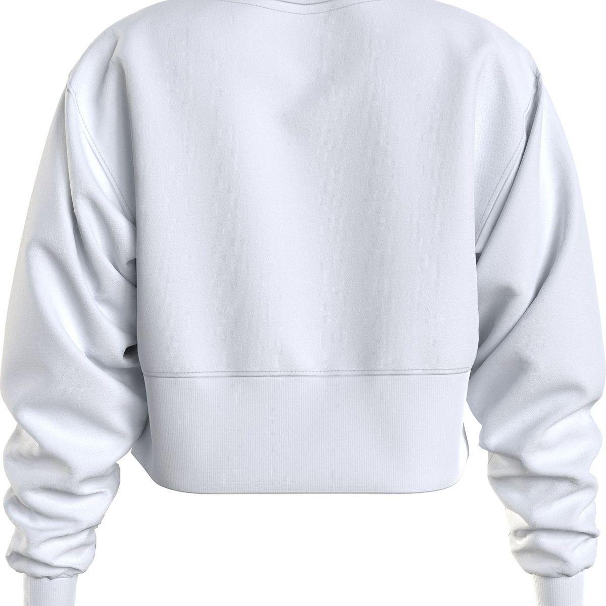 CALVIN KLEIN - Saco Blanco Oversize En Algodón Orgánico Para Mujer Calvin Klein