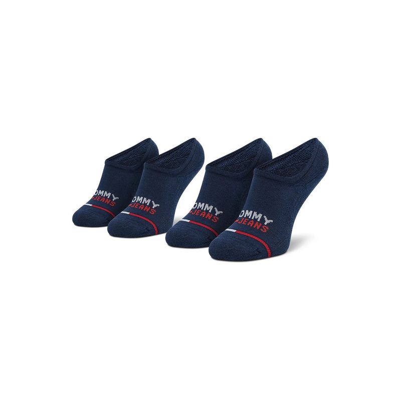 TOMMY HILFIGER - Pack De 2 Calcetines Invisibles Con Logo Bordado Unisex Tommy Hilfiger