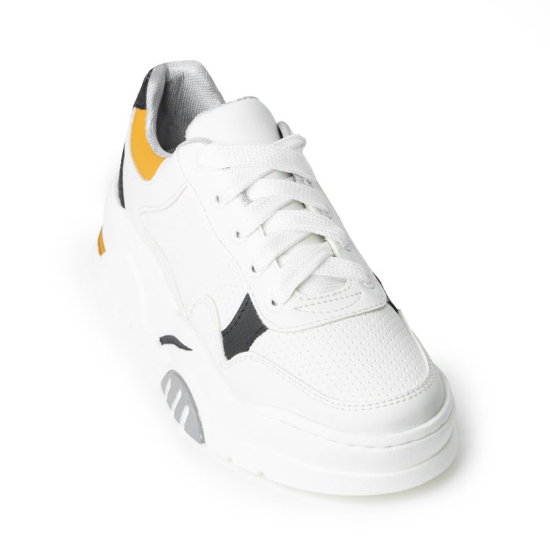 PRICE SHOES - Price Shoes Tenis Casual Mujer 792JV003MOSTAZA