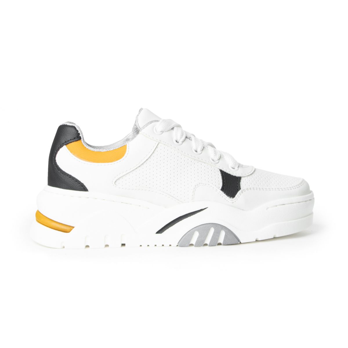 PRICE SHOES - Price Shoes Tenis Casual Mujer 792JV003MOSTAZA