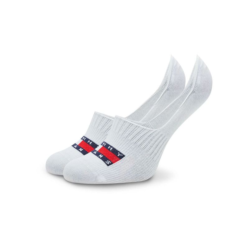 TOMMY HILFIGER - Calcetines Blancos Invisibles Unisex Tommy Hilfiger