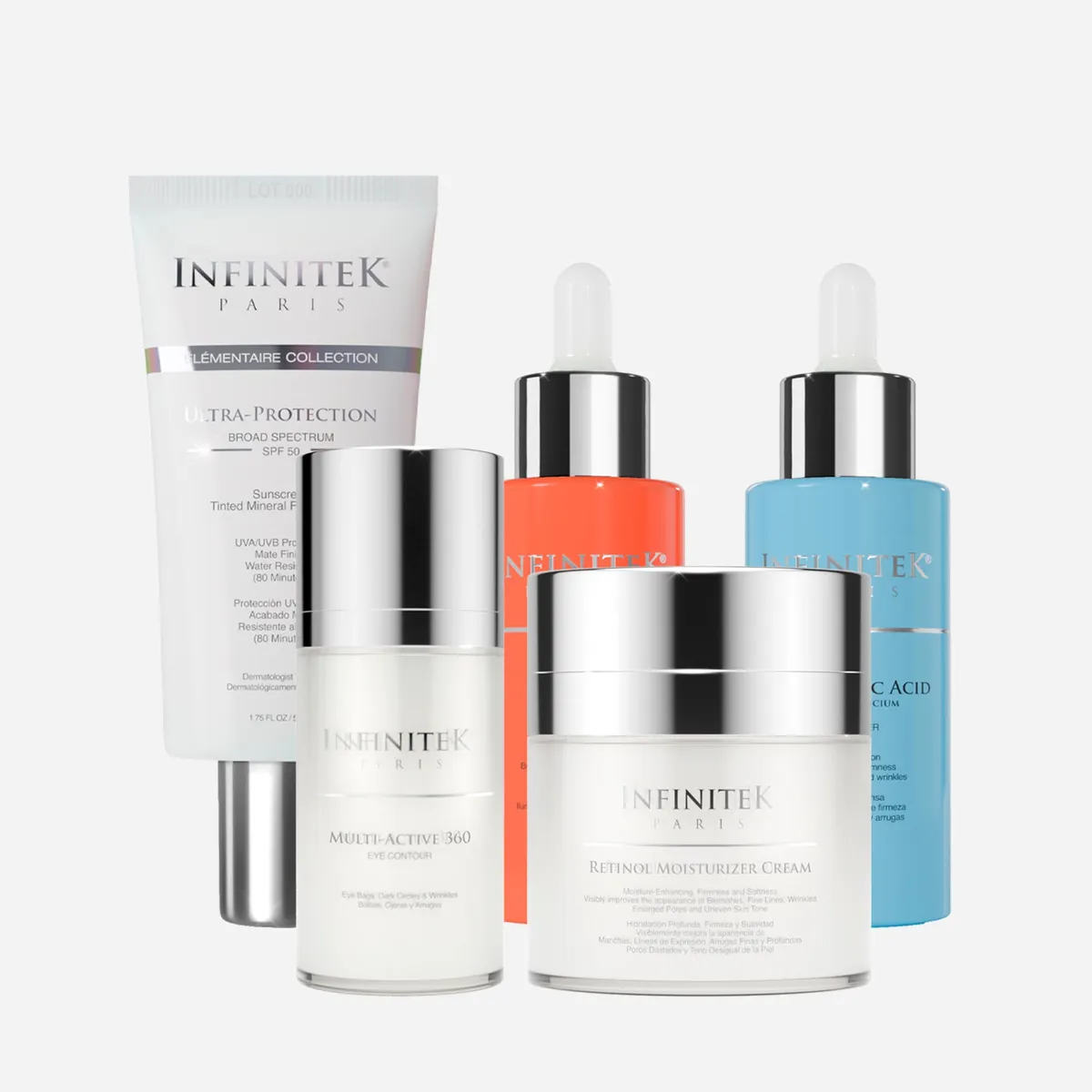 INFINITEK PARIS - Kit Facial para todo tipo de piel