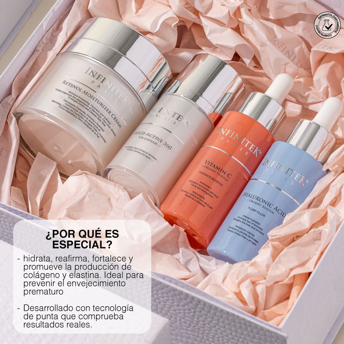 INFINITEK PARIS - Kit Facial para todo tipo de piel