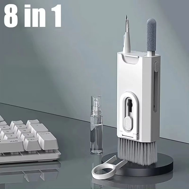 GENERICO - Set de Limpieza para Celular y PC x8 Piezas