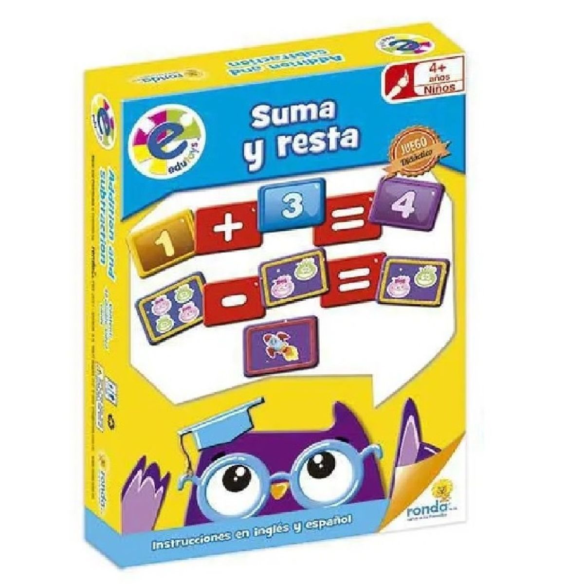 RONDA - Juego Educativo Matemáticas Suma Y Resta Para Niños Niñas