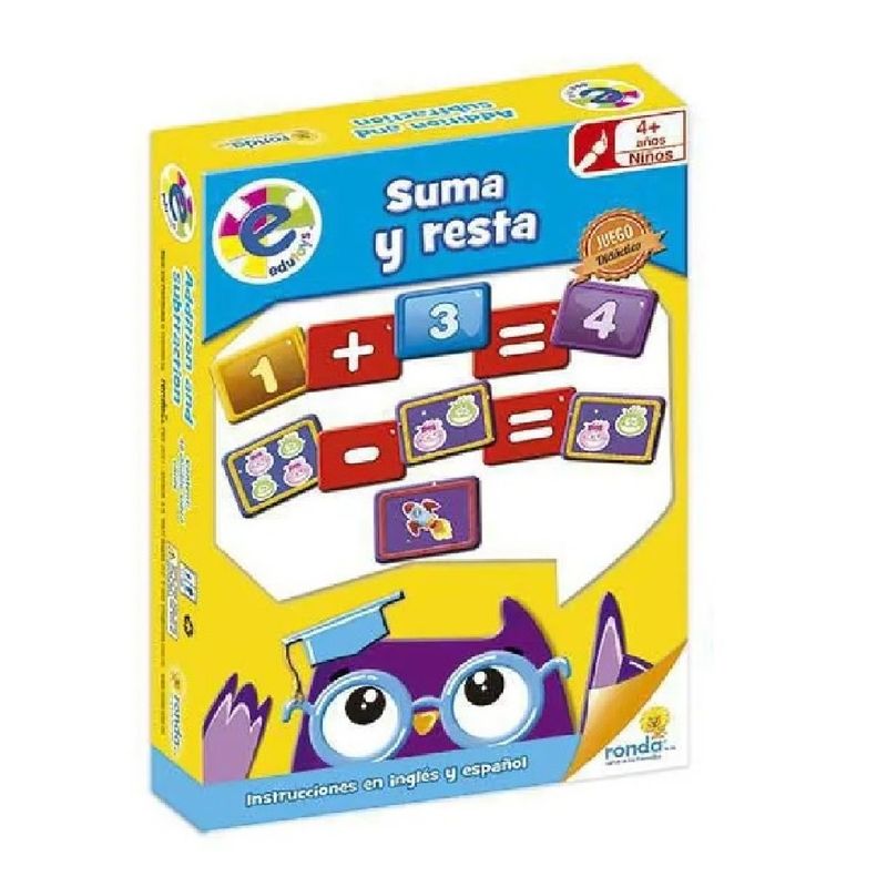 RONDA - Juego Educativo Matemáticas Suma Y Resta Para Niños Niñas