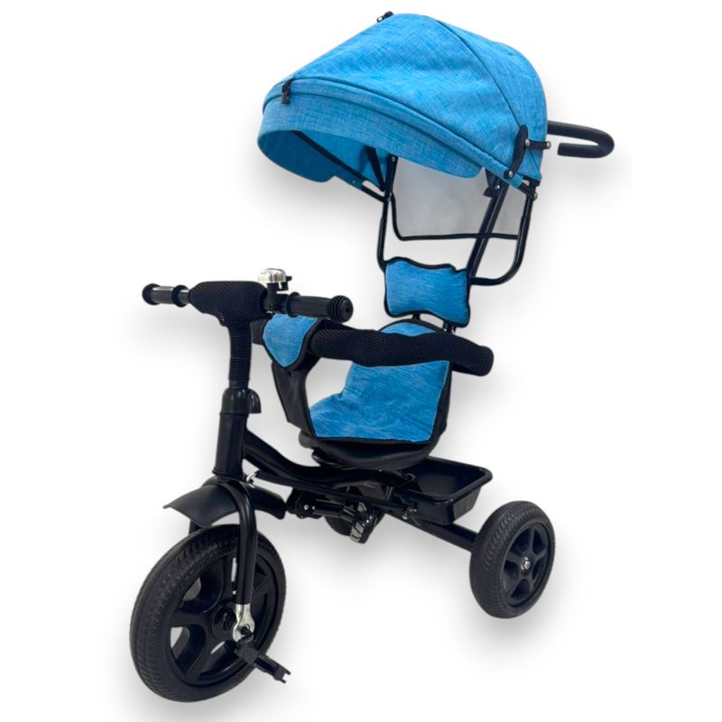 KIDSHOP - Triciclo Paseador Con Guía 6041-AZ