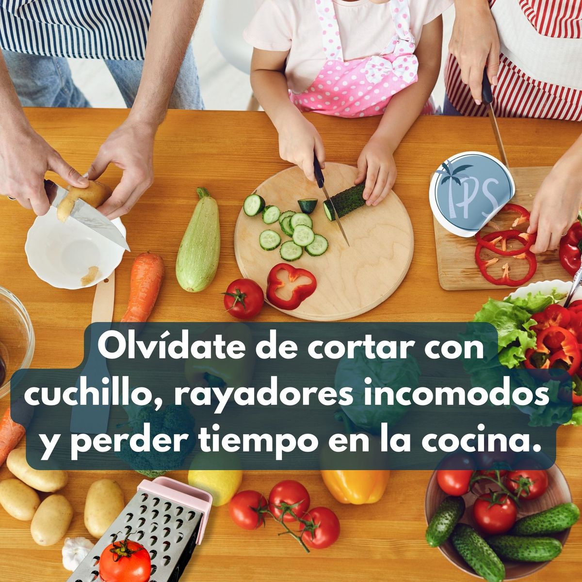 GENERICO - Mandolina Para Cocina Picadora De Verduras Molino Cortador