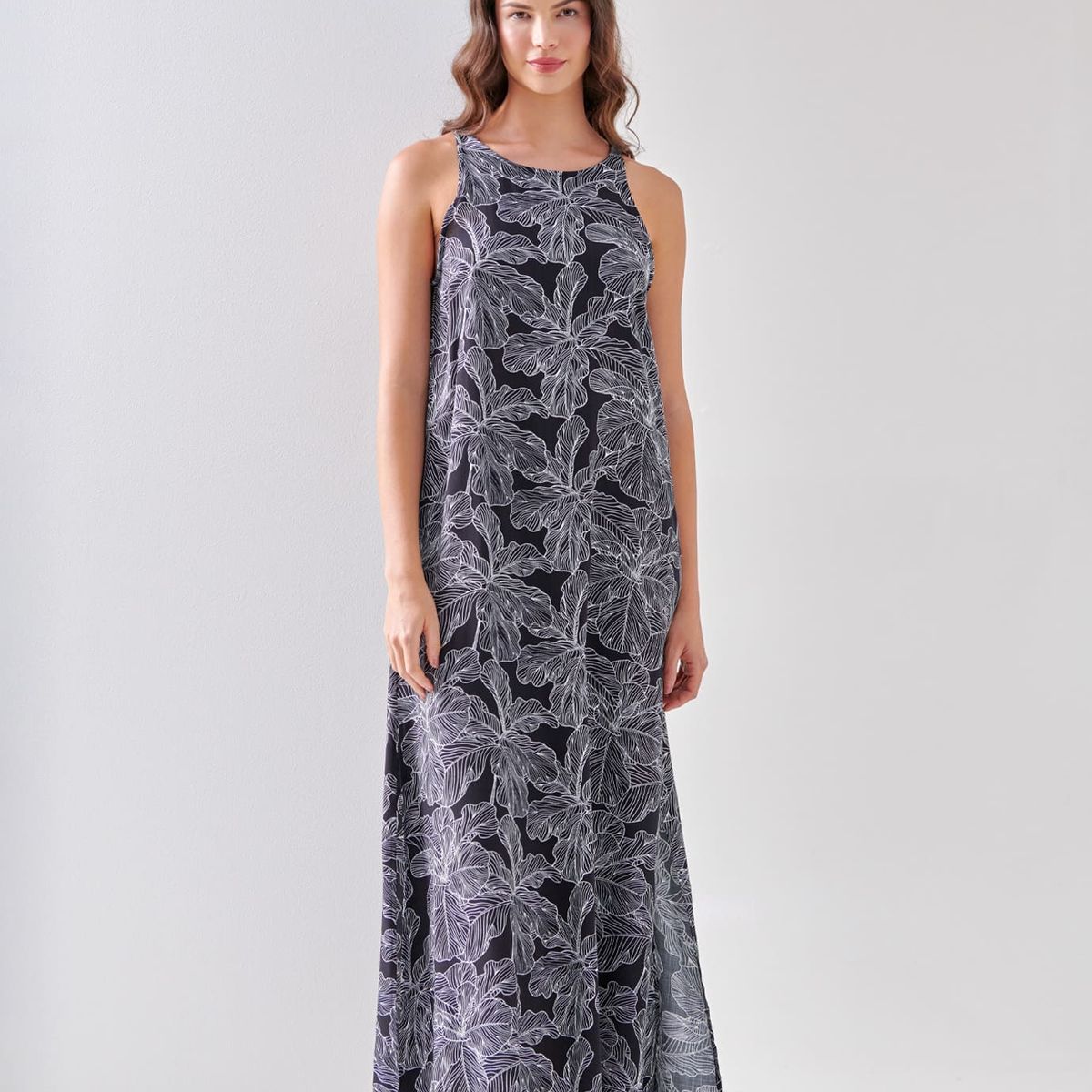 BELIFE - Vestido Manga Sisa Chalís Esta.-