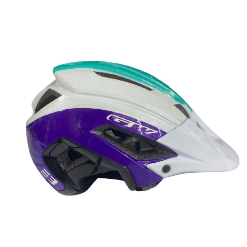GW - Casco Gw E3 Enduro Para Bicicleta - Blanco