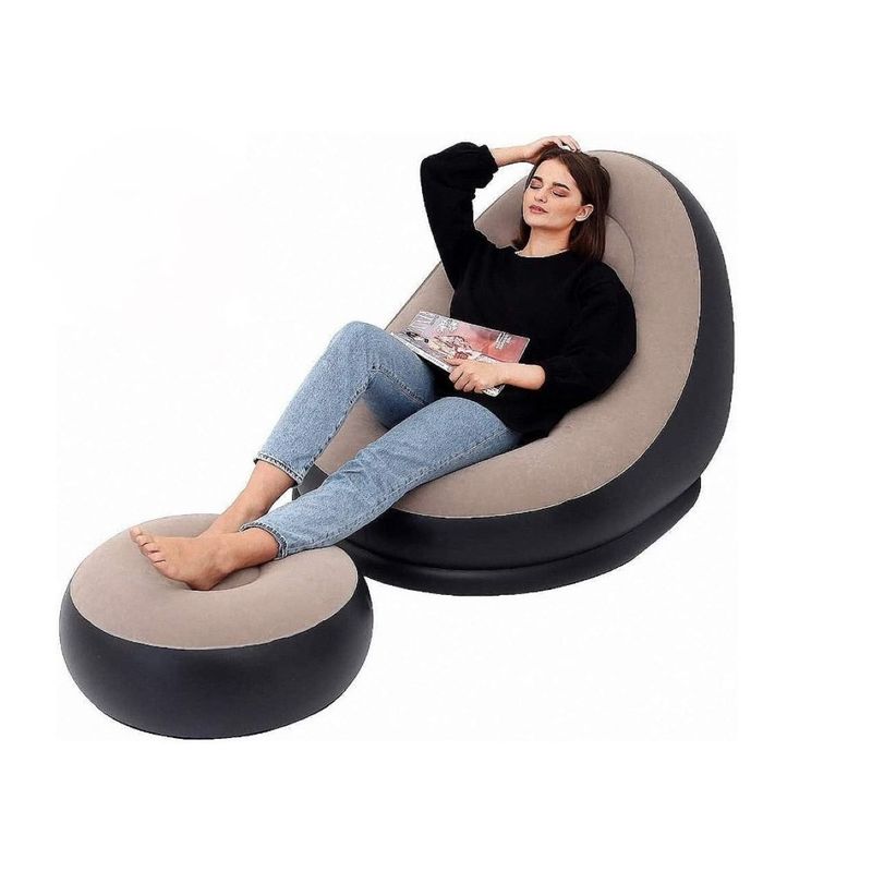 ZHOPI CO - Silla Inflable Mas Puf Mini