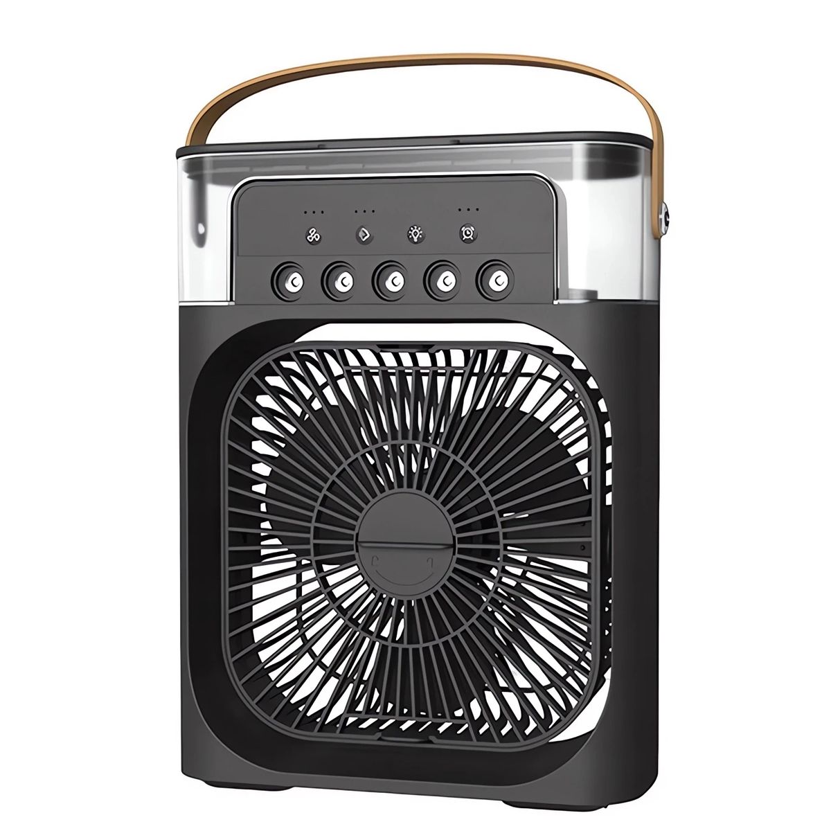 GENERICO - Ventilador Humificador Pro Negro