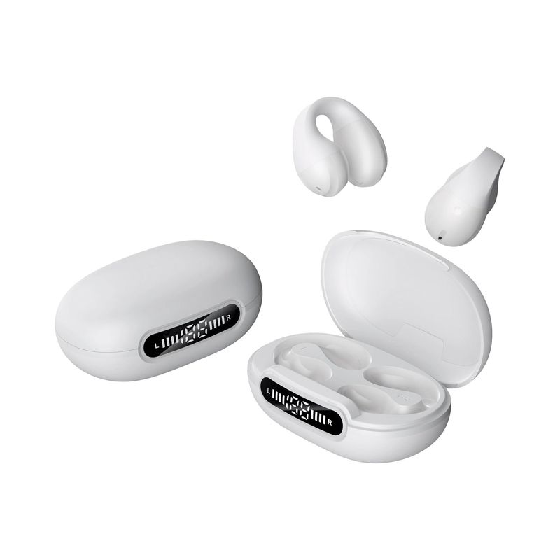 MOVISUN - AUDIFONOS BLUETOOTH SONIDO TRANSMISIÓN AEREA MOVISUN T10 Blanco