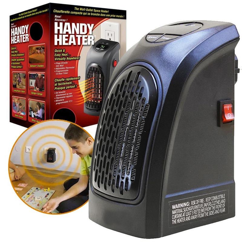 GENERICO - Calentador de Ambiente Portatil Handy Heater Calefacción