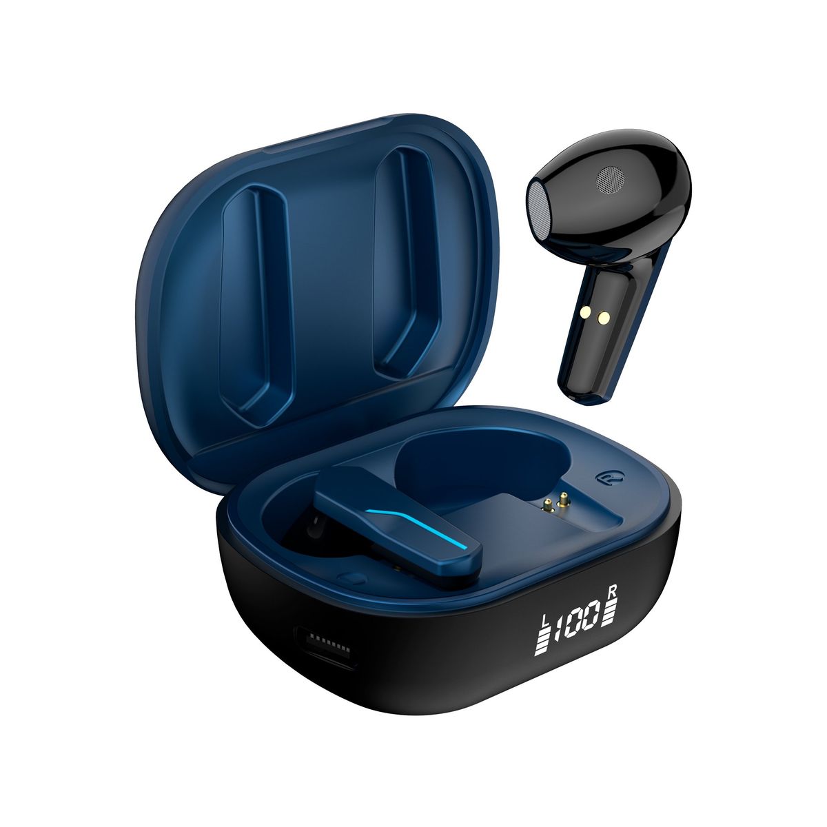 MOVISUN - AUDIFONOS BLUETOOTH CANCELACION DE RUIDO MOVISUN T13 Azul