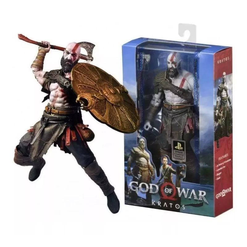 GENERICO - God Of War Kratos Dios De La Guerra Figura De Coleccion