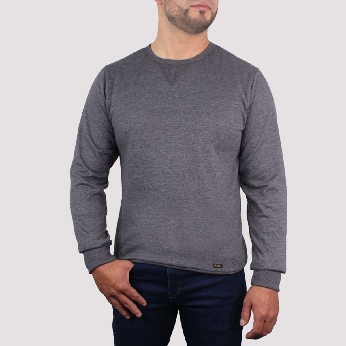 LEC LEE - Buzo cuello redondo para hombre Lec Lee.-