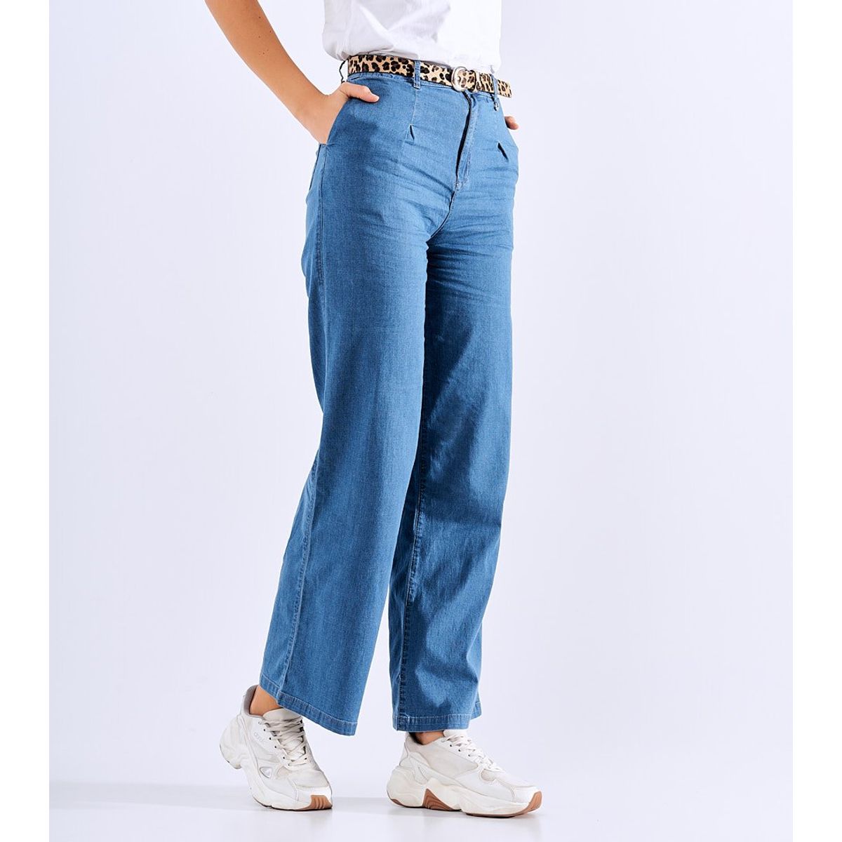 DEREK - Jean Mujer Palazzo Derek.-