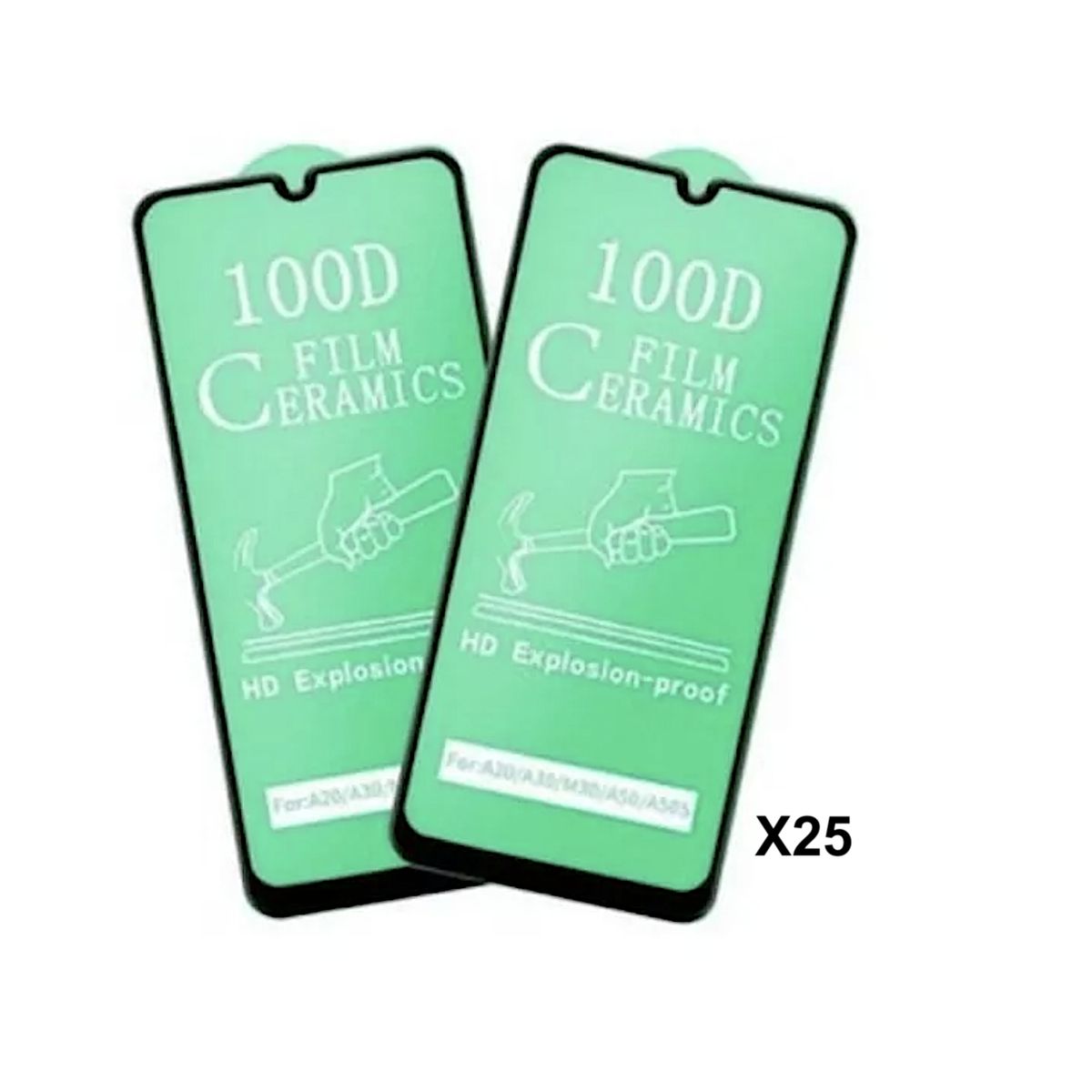 GENERICO - Protector Cerámico Celular Huawei Y9s Black X25