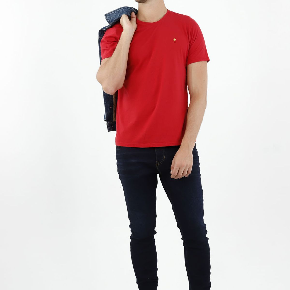 TENNIS - Camiseta roja para hombre