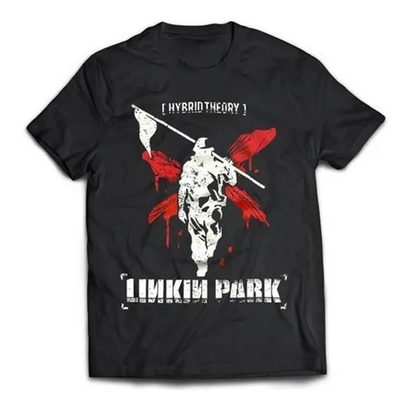 ANONIMO - Camiseta Linkin Park Hybrid Theory Bandas De Rock Metal Heavy Riffs_.