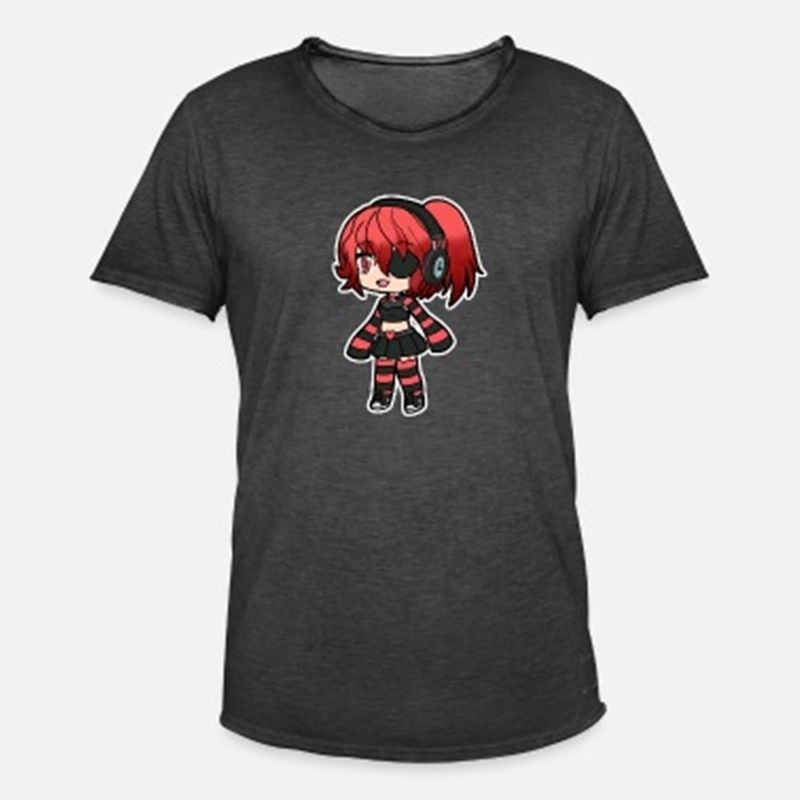 ANONIMO - Camiseta Emo Camisa De moda 5_.