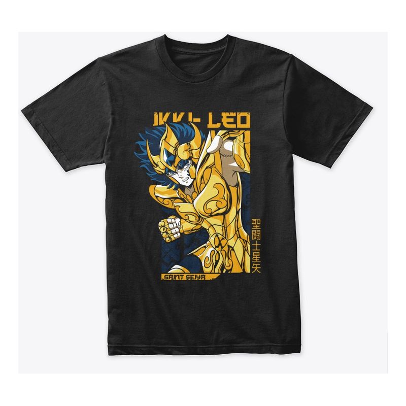 ANONIMO - Camiseta Caballeros Del Zodiaco Ikki Leo