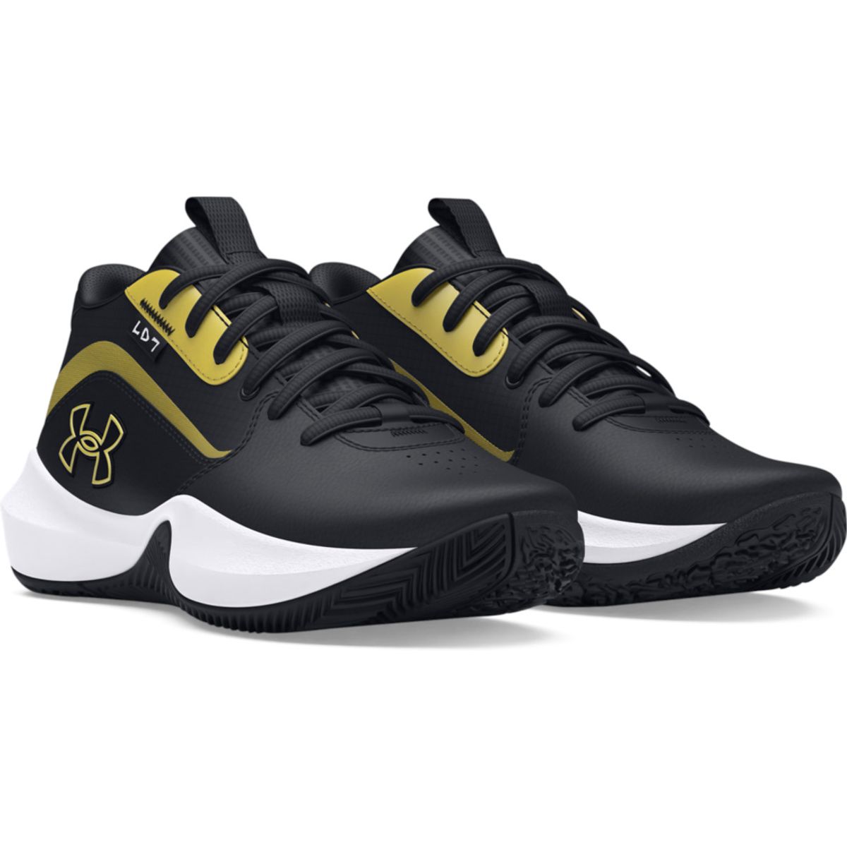 UNDER ARMOUR - Tenis Basketball UA GS Lockdown 7 3028513-001-N11 UNDER ARMOUR