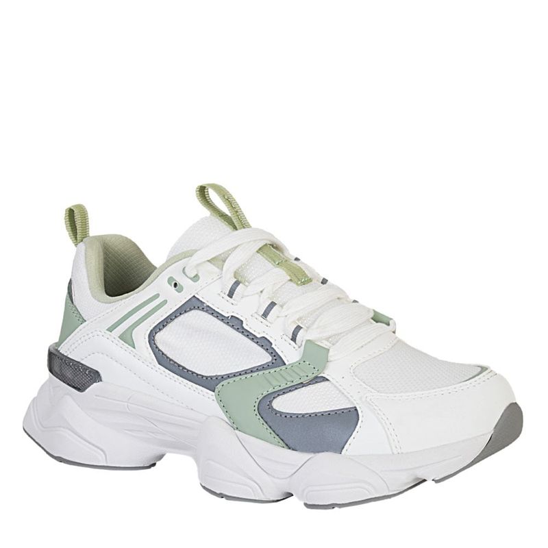 CAROLINA CRUZ - Tenis de Mujer marca CAROLINA CRUZ en Color BLANCO GRIS   TENIS LEA-T