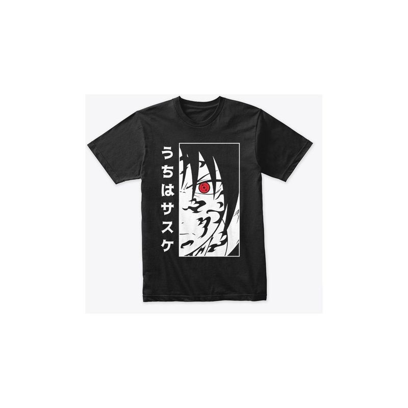 ANONIMO - Camisa Sasuke Sello Maldito Art Camiseta