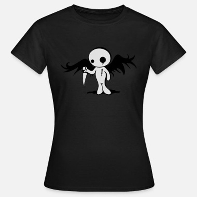ANONIMO - Camiseta Emo Camisa De moda_.