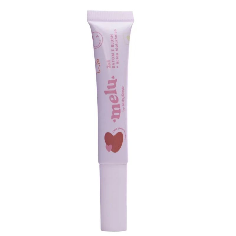 RUBY ROSE - Rubor y Labial Liquido 2x1 Melu 08