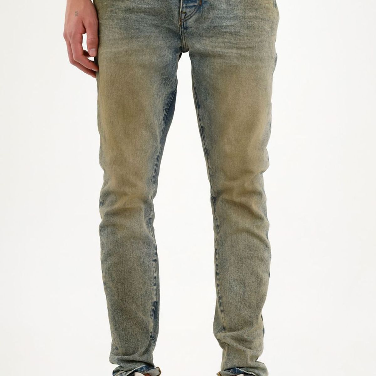 TENNIS - Jean Super Skinny tono claro para hombre