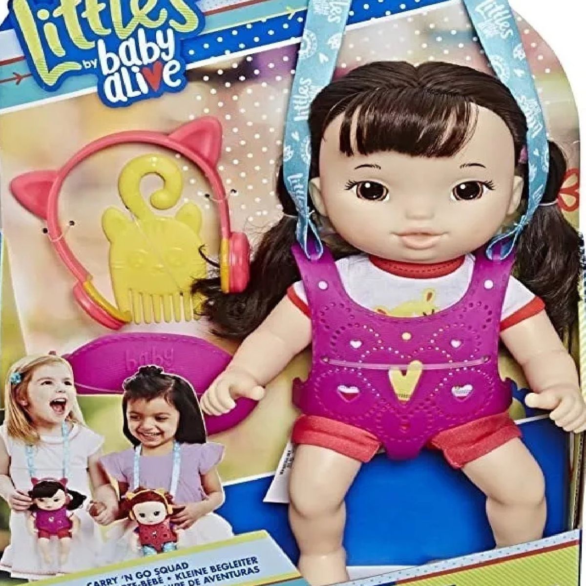 BABY ALIVE - Littles By Baby Alive Carry N Go Squad Aventura