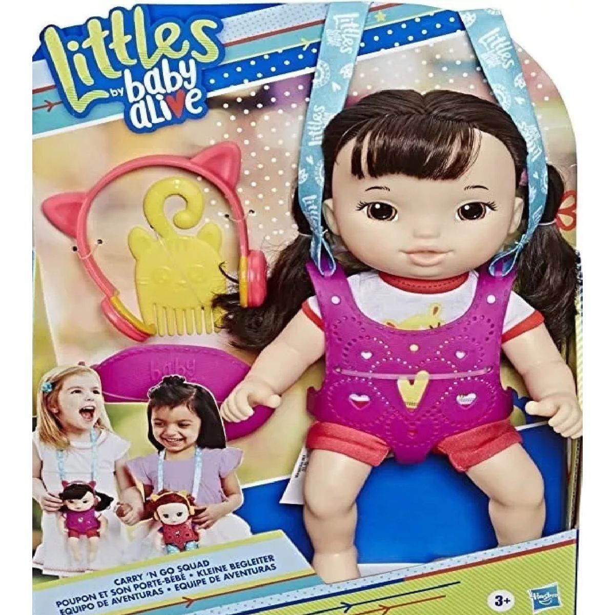 BABY ALIVE - Littles By Baby Alive Carry N Go Squad Aventura