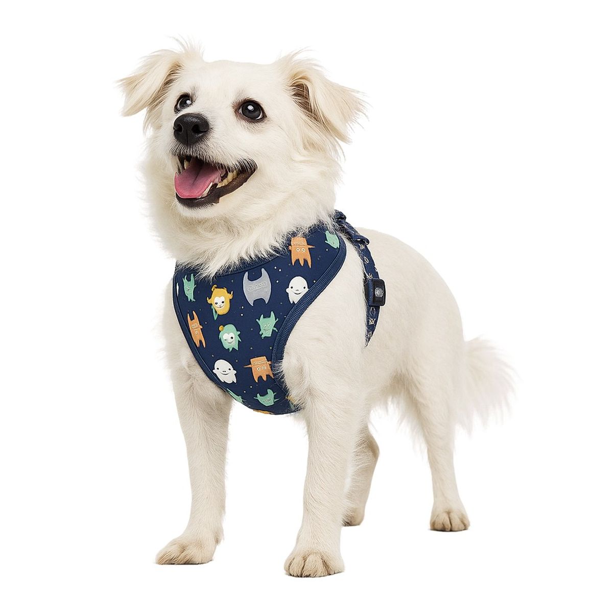 GENERICO - Arnes Estampados Para Perros Chaleco Ajustable Gris S