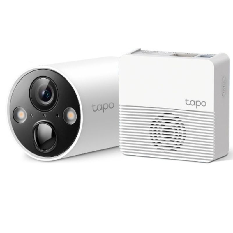 TP LINK - TP-LINK CÁMARA SEGURIDAD WIFI TAPO C420S1 2K COLOR BLANCO