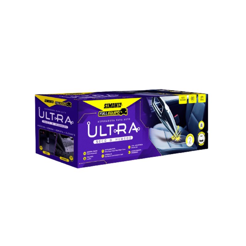 SIMONIZ - Aspiradora Ultra Full Equipo Simoniz - 60W12Vdc