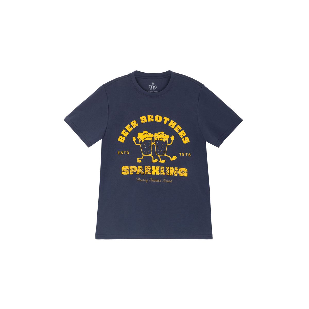 TENNIS - Camiseta básica azul para hombre