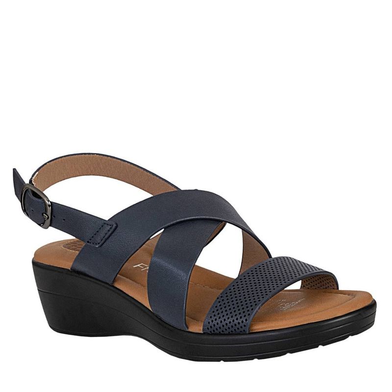 FRATTINI COMFORT - Plataforma de Mujer marca FRATTINI COMFORT en Color AZUL   SAND3J896