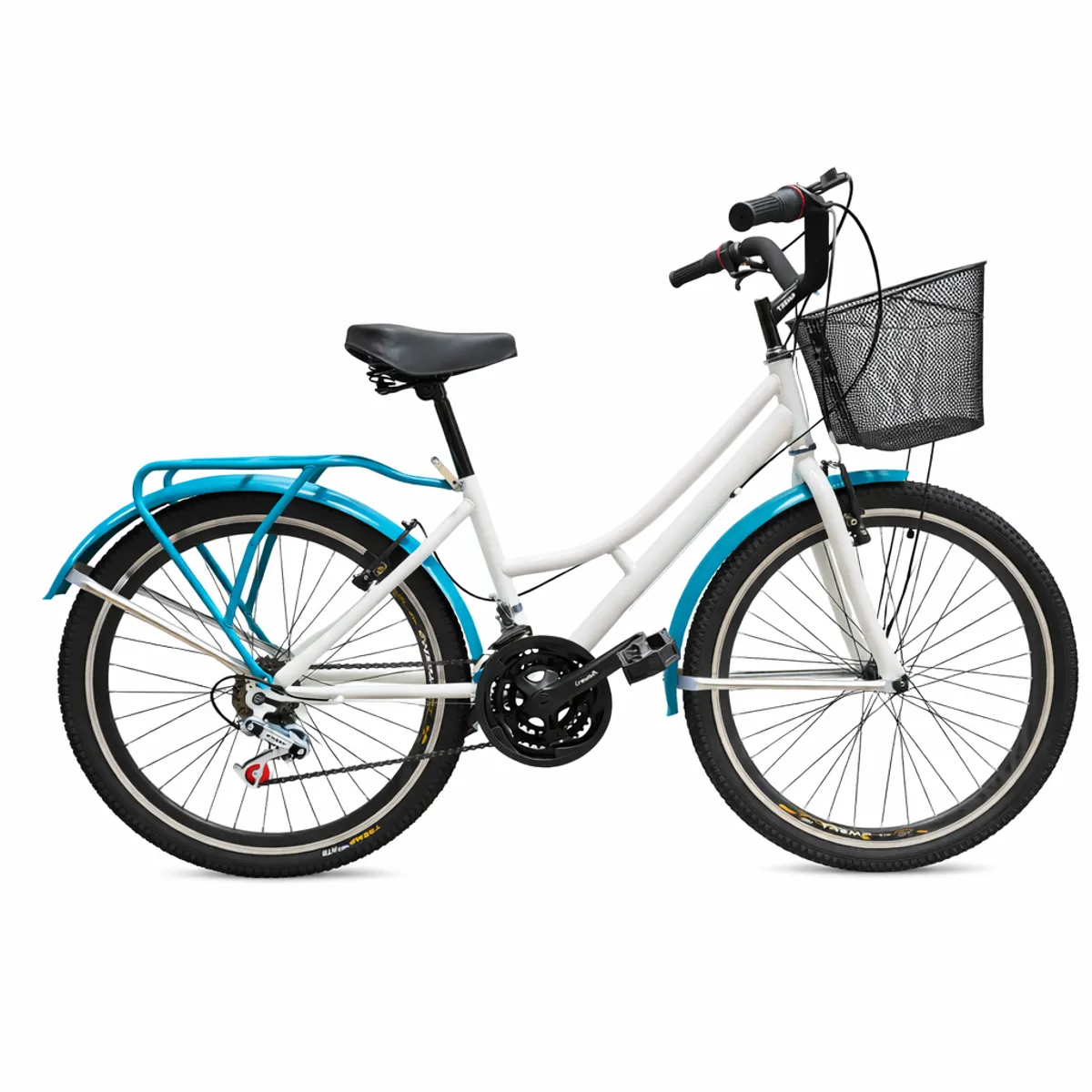 SFORZO - Bicicleta Playera Rin 24 18 Cambios