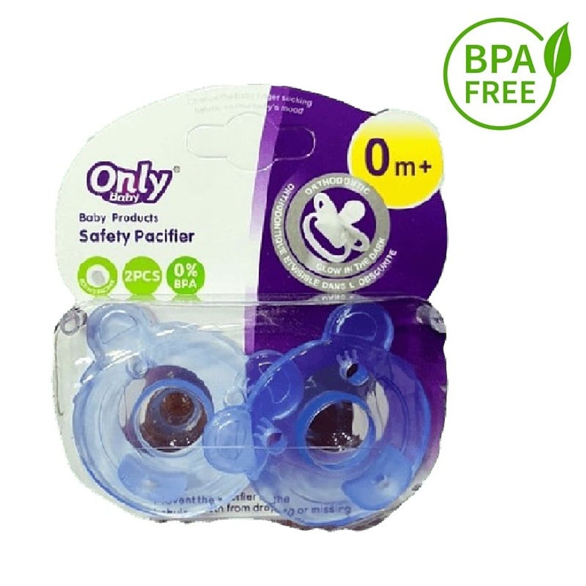 GENERICO - Juego x 2 Chupo Relajante Recién Nacido