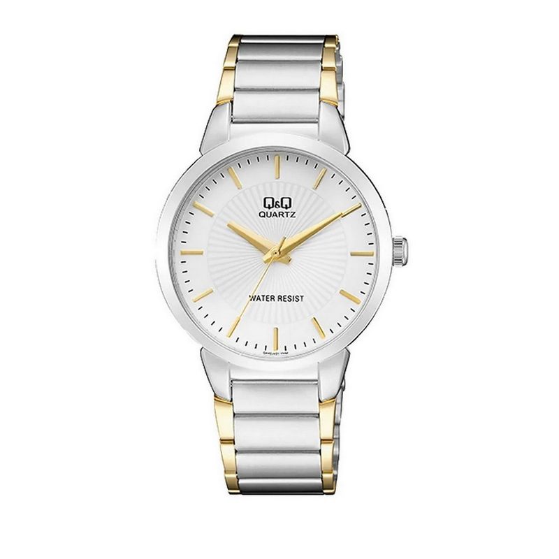 Q AND Q - Reloj Q&q Qyq Qa42j401y Casual Acero Hombre + Estuche_.